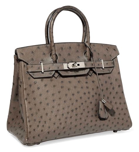 ostrich birkins bags